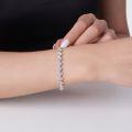 S925 Metal Fashion Five-Flower High-End Luxury Feel Non-Fade Bracelet-0-2