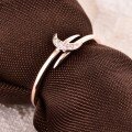 wholesale 18K Yellow Gold Natural Diamond Ring, 14K White Gold Moissanite Pinky Ring, 9K Rose Gold Jewelry-0-3