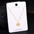 Sterling Silver Gilded Diamond-Cross Pikaxiou Pendant Necklace-0-20