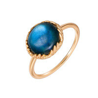 wholesale S925 silver jewelry in Japanese retro aget* style – Voice of the Forest Mist elongated labradorite and malachite ring-Labradorite Ring>Size 11