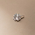 wholesale 999 Silver NaLan Fresh Sweet Ins Style Design Ice Ice Clover Four-Leaf Clover Pendant Y01595-0-3