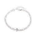 wholesale 925 Sterling Silver Korean-style Minimalist Double-layer Snake Bone Chain Bracelet, Versatile Gift for Best Friends, Women's Jewelry-0-5
