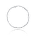 wholesale 18k Gold Plated S925 Silver 18mm Round Moissanite Minimalist Ins Style Horsehoe Bracelet for Stacking-0-0