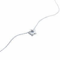 wholesale S925 Sterling Silver Trendy Star Necklace for Women, Minimalist Design Five-Point Star, Light Luxury Versatile Collarbone Chain Wholesale-TL012407 925 silver