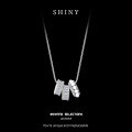 Sterling Silver Women's Necklace New Style Fade-Resistant Luxury-0-4