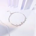wholesale 925 Sterling Silver Butterfly Inlaid Bracelet for Women, Versatile Small and Unique Design, Perfect Gift for Girlfriend on Holidays, Jewelry Wholesale-0-1