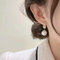 wholesale S925 Sterling Silver Pearl Multi-Way Earrings, Fashionable and Exquisite Versatile Accessories for Daily Wear and Gift Giving-0-3