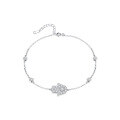 wholesale S925 Sterling Silver Evil Eye Hand Of Fatima Cross-border Women's Bracelet With Unique Design And Luxurious Feel-0-0