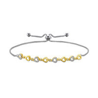 S925 Sterling Silver Zirconia Full Tennis Bracelet with Dazzling Pavé-Style F [Clearance Sale with Free Shipping]  925 Silver