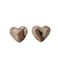 wholesale S925 silver lightweight luxury high-end heart-shaped earrings for women, trendy niche design-inspired stud earrings-0-4