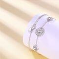 wholesale S925 Silver Jewelry Set with Time Diamond Dial, Including Ring, Earrings, Necklace, and Bracelet-0-3
