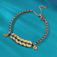 wholesale S925 silver jewelry-style Five Emperor Coins black rope bracelet, new Chinese-style trendy "Money Abundance" bracelet for Xiaohongshu-B166 Five Emperors Coins Black Rope Bracelet>Adjustable