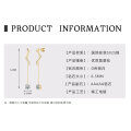 S925 Sterling Silver D Color Moissanite Fringe Earrings for Women-0-15