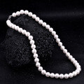 Metal Vintage Two-Layer Pearl Necklace, Women's Elegant Designer Choker-0-0