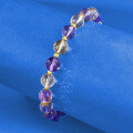 wholesale S925 Silver Amethyst and Citrine CP Sense Perfect Match Bracelet, Romantic and Lucky Gift for Girlfriend, High-End Edition by Zhuozhifan-0-1