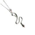 wholesale 925 Sterling Silver Snake Collarbone Necklace, Light Luxury, Advanced, Ins, Exquisite, Niche, Minimalist Design Pendant for Girlfriend-0-4