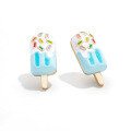 wholesale S925 Sterling Silver Creative Ice Cream Drip Enamel Earrings,Ins。-0-5
