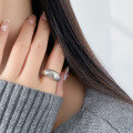 wholesale S925 Sterling Silver Fresh and Sweet Ins Style Niche Design Exquisite Bubble Ring R02544-0-1