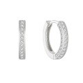 wholesale S925 Sterling Silver Three-row Zircon-encrusted Light Luxury Ear Hoop, Ear Clip, Earring For Women, Korean Version, Temperament, Personality, Niche, High-end Sense-0-4