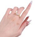 wholesale S925 Silver Zhuzhuofan Jewelry 6*8mm Round Oval Ring for Women, Ins Style, Versatile Daily Wear, Cross-Border European and American Design-0-4