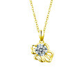 S925 Sterling Silver Moissanite Zodiac Necklace for Women-0-17