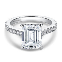 S925 Silver Clearance Pigeon Egg CZ Drop Fashion Ring with Free Shipping-Style Z [Clearance Sale with Free Shipping]  US Size 9.5
