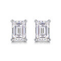 wholesale 925 Sterling Silver Minimalist Fashion New Style Earrings for Women, High-End Sensation Moissanite Earrings Hot on TikTok Live Sales-0-4