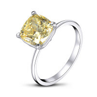 S925 Silver Pigeon Egg Topaz Ring, Sky Blue, Clearance Sale with Free Shipping.-Style B [Clearance Sale with Free Shipping]  US Size 8