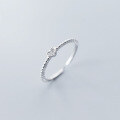 wholesale S925 Silver Nalan Open Heart-shaped Diamond Ring for Women J6438-0-1