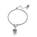 wholesale 925 Sterling Silver Step-by-Step Chime Bell Bracelet for Women, Summer Small Exclusive Design Hollow Palace Bell Hand Accessory Gift for Best Friend or Girlfriend-0-4