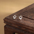 wholesale S925 Sterling Silver Small  Star Ear Stud Earrings For Women-0-1