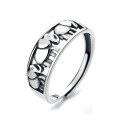 wholesale S925 Sterling Silver Cloud Tide Pavilion Personality Animal Auspicious Elephant Ring Retro Fashion Minimalist Literary Ring Women's Jewelry-0-4