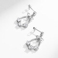 wholesale S925 Sterling Silver Korean-style Sweet Bow Ear Studs Women, Small and Chic Design, Fashionable and Elegant Earrings, Versatile Personalized Ear Accessories-0-3