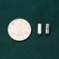 wholesale S925 silver, vintage-style Hot Wheels matte small fish straight tube spacer beads, barrel beads, DIY beading, pure silver jewelry accessories-0-1