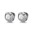 wholesale S925 silver retro antique double happiness hollow-out trendy niche creative design versatile earrings ear clips-0-4