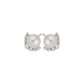 wholesale 925 Sterling Silver Freshwater Pearl Earrings for Women, New Arrival Small and Exquisite High-End Elegant Earrings for Pierced Ears-0-4