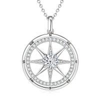 S925 Sterling Silver Four Leaf Clover Pendant Necklace, Wholesale-Style J [Clearance Sale with Free Shipping]  925 Silver