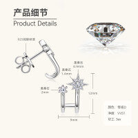S925 Sterling Silver Minimalist Dual-Wear Ear Studs, Ins Style-Style D [Clearance Sale - Free Shipping] Silver  925 Silver