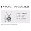 S925 Sterling Silver Moissanite Necklace, Luxury Minimalist Infinity Waterdrop Pendant Choker-0-15