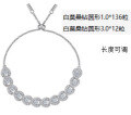 925 Silver Heart Bracelet Fashion Trend, Moissanite Cross-Border Custom Jewelry Processing-0-4