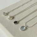 wholesale S925 Sterling Silver Small Niche Affordable Under $100 Necklace Collection, Light Luxury Women's Collarbone Chain, Minimalist and High-End Retro Choker-0-0