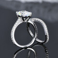 S925 Silver Double-Layer Stackable Fashion Zircon Ring Wholesale-0-1