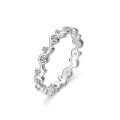 S925 Silver Moissanite Ring Women's Branch Geometric Stackable Ins Style-0-4