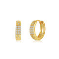 wholesale Metal Brass With Rhinestones, Trendy Ear Cuffs, Minimalist Exaggerated Earrings For-0-4