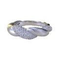 wholesale S925 Silver Full Diamond Flower Brushed Ring, New Design by Zhuozhifang, Unique Small Batch Fashion Royal Style-0-4
