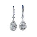 wholesale 925 Silver MuJing Jewelry European and American New Style 6*9 Teardrop Earrings Fashion Elegant Earrings for Banquet and Evening Gown Matching-0-4