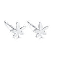 wholesale Sterling Silver S999 Ear Piercing Earrings for Women, Pure Silver Small and Mini Double-ended Ear Studs, Cartilage Ear Studs, Minimalist Ear Piercing Needle Ear Accessories-0-36