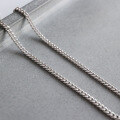 wholesale S925 Sterling Silver ST133 Korean-style Student Women's Silver Jewelry, Minimalist 2MM Thin Chain Anklet Foot Accessory-0-3
