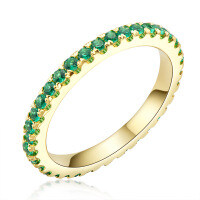S925 Sterling Silver Rectangular Bevel-Cut Zircon Ring, Fashionable Luxury-Size M [Clearance Sale with Free Shipping]  US Size 4.5
