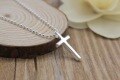 wholesale 925 Sterling Silver Women's Fashion Personalized Cross Pendant Minimalist Matching Pendant Jewelry D0943-0-4